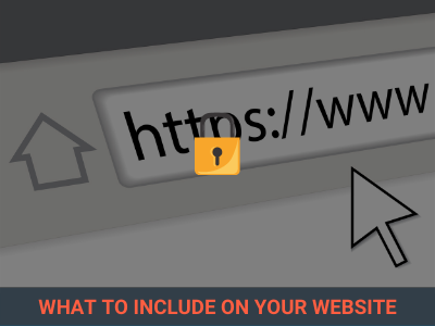 What to Include on Your Website Locked